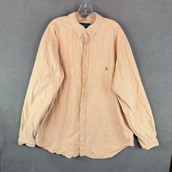 Ralph Lauren Other - Ralph Lauren Mens Shirt Button Down 2XLT Classic Fit 2XL Tall Striped
